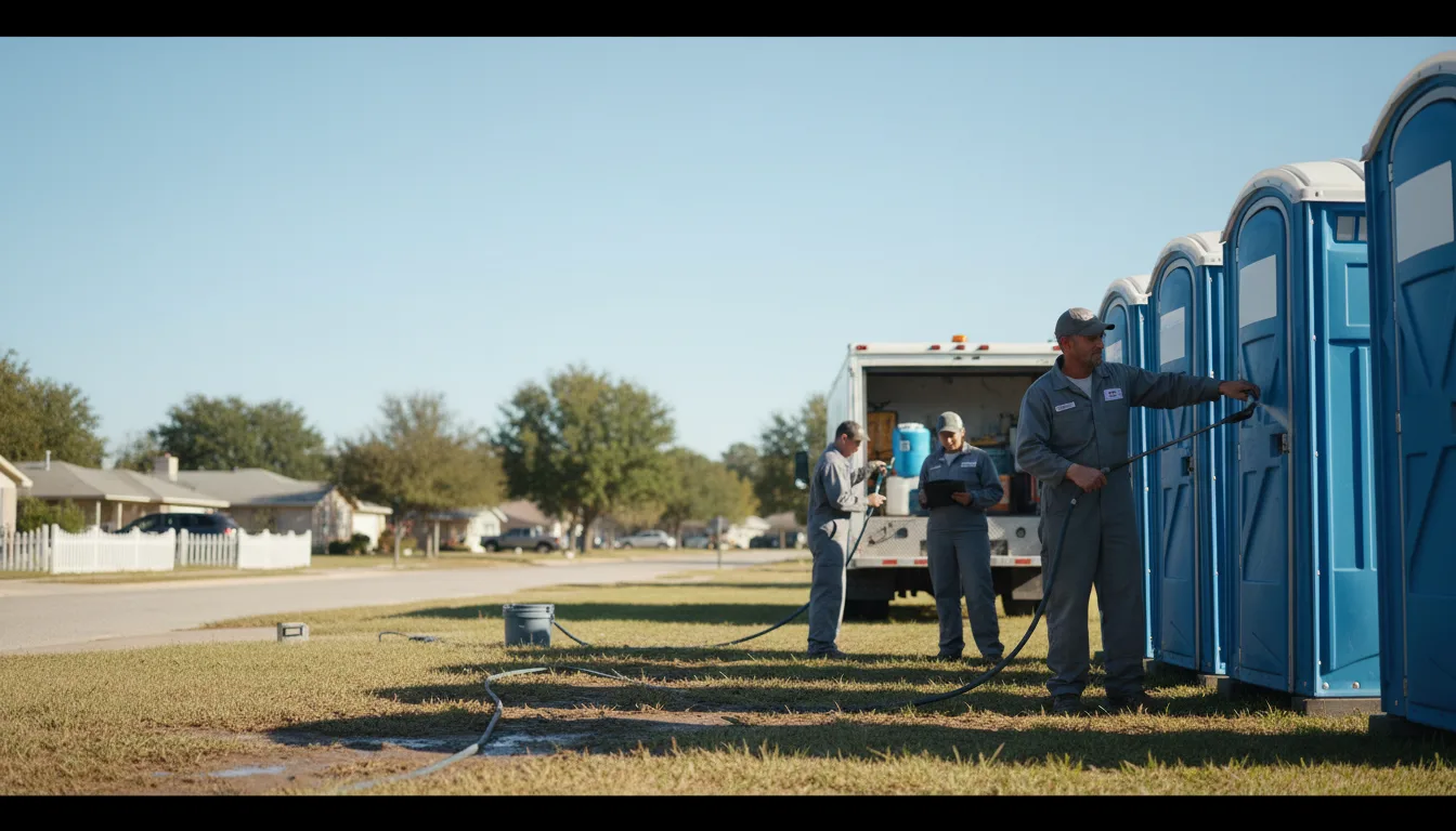 Long-Term Portable Toilet Rental in Kilgore, TX near me